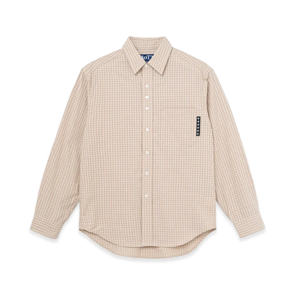 BoTT Botterfly Check Shirt "Natural"