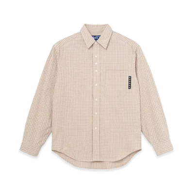 BoTT Botterfly Check Shirt "Natural"