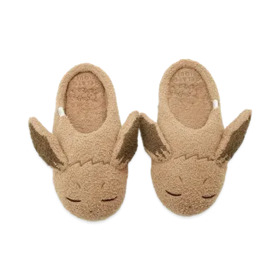 GELATO PIQUE x Pokemon Sleep Babymoko Eievui Room Shoes "Camel"