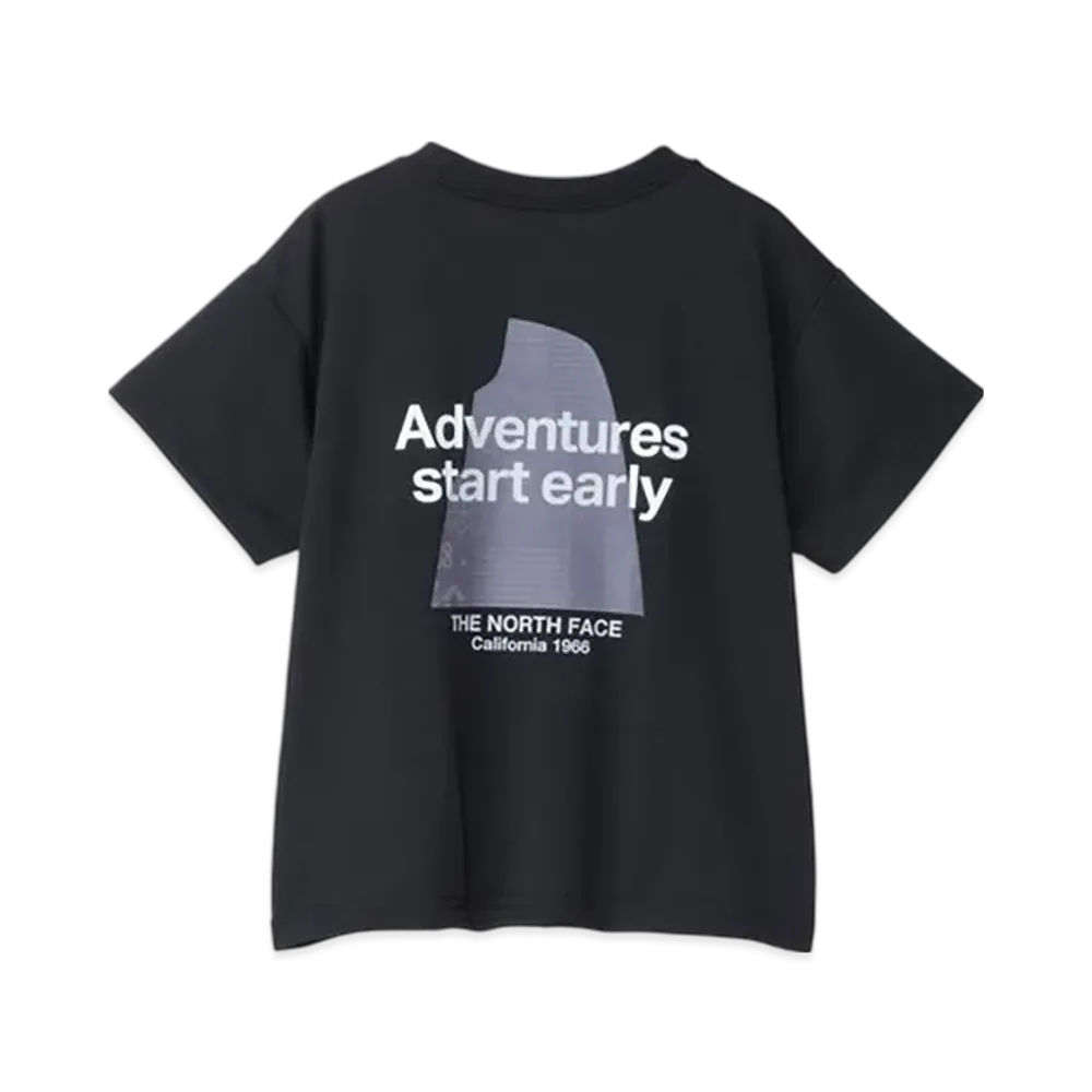 The North Face Kids Toddler Short Sleeve Graphic Logo Tee "Black"