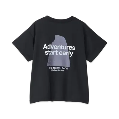 The North Face Kids Toddler Short Sleeve Graphic Logo Tee "Black"