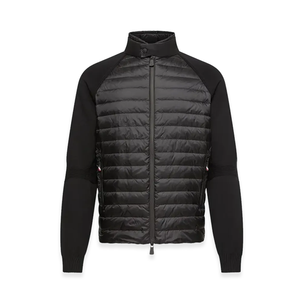 MONCLER Padded Cardigan With Zip "Black"