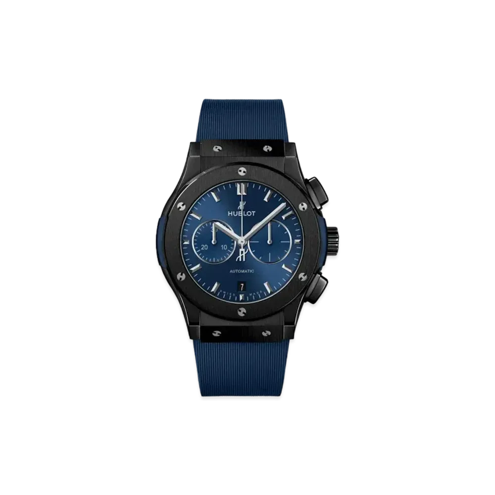 HUBLOT Classic Fusion Ceramic Blue Chronograph 42mm