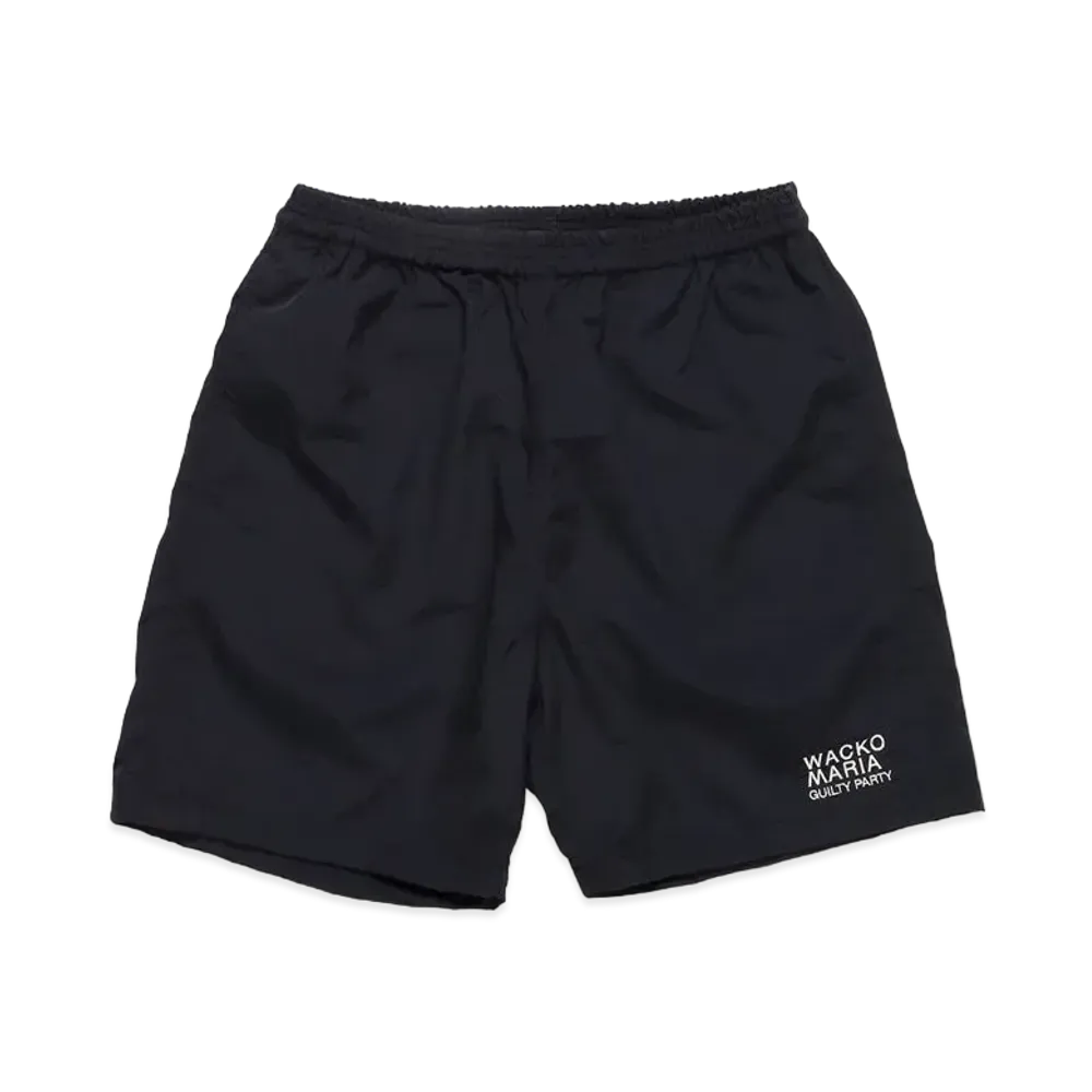 WACKO MARIA BOARD SHORTS "Black"