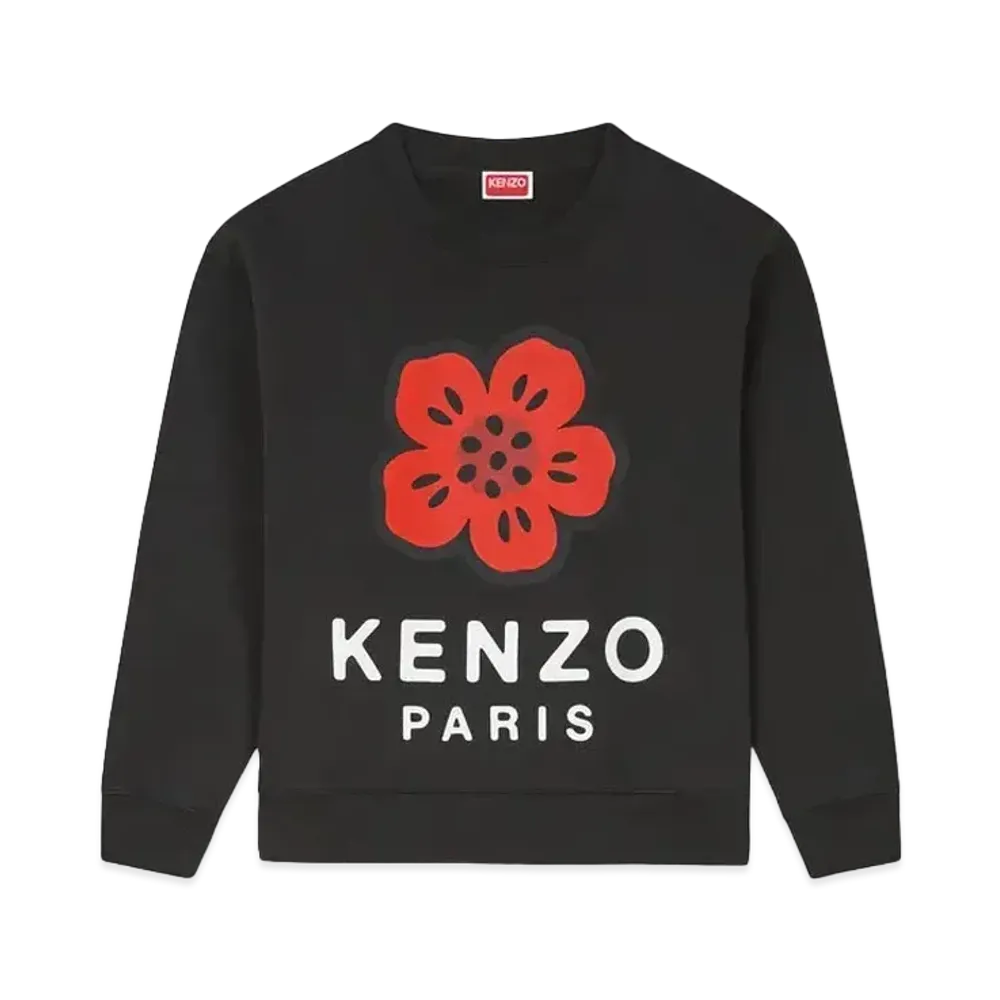 KENZO 'BOKE FLOWER' Classic Sweat "Black"