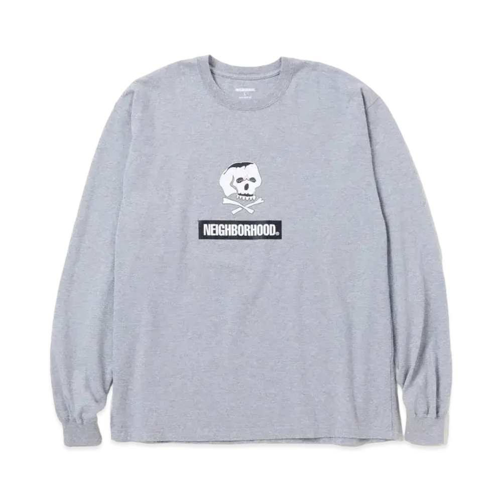 NEIGHBORHOOD NH . Tee LS-15 "Gray"