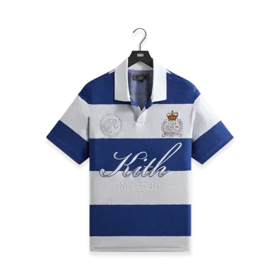 Kith Jacquard Towel Terry Ray Polo "White"