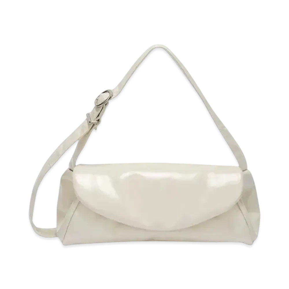 Jil Sander Cannolo Padded Grande "Eggshell"