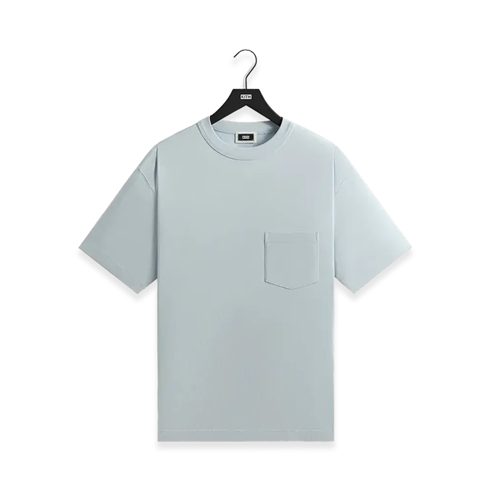 Kith Leonard Pocket Tee "Light Indigo"