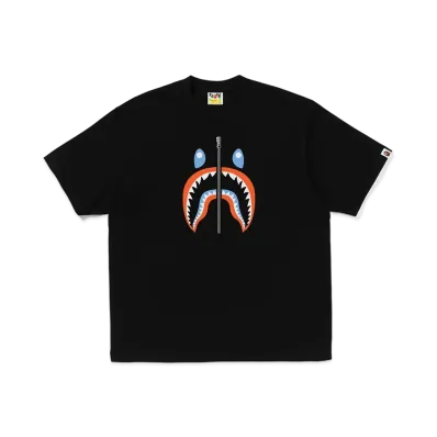 A BATHING APE Shark Tee INDONESIA "Black"