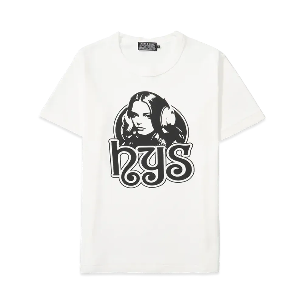 HYSTERIC GLAMOUR Future Days Tee "White"