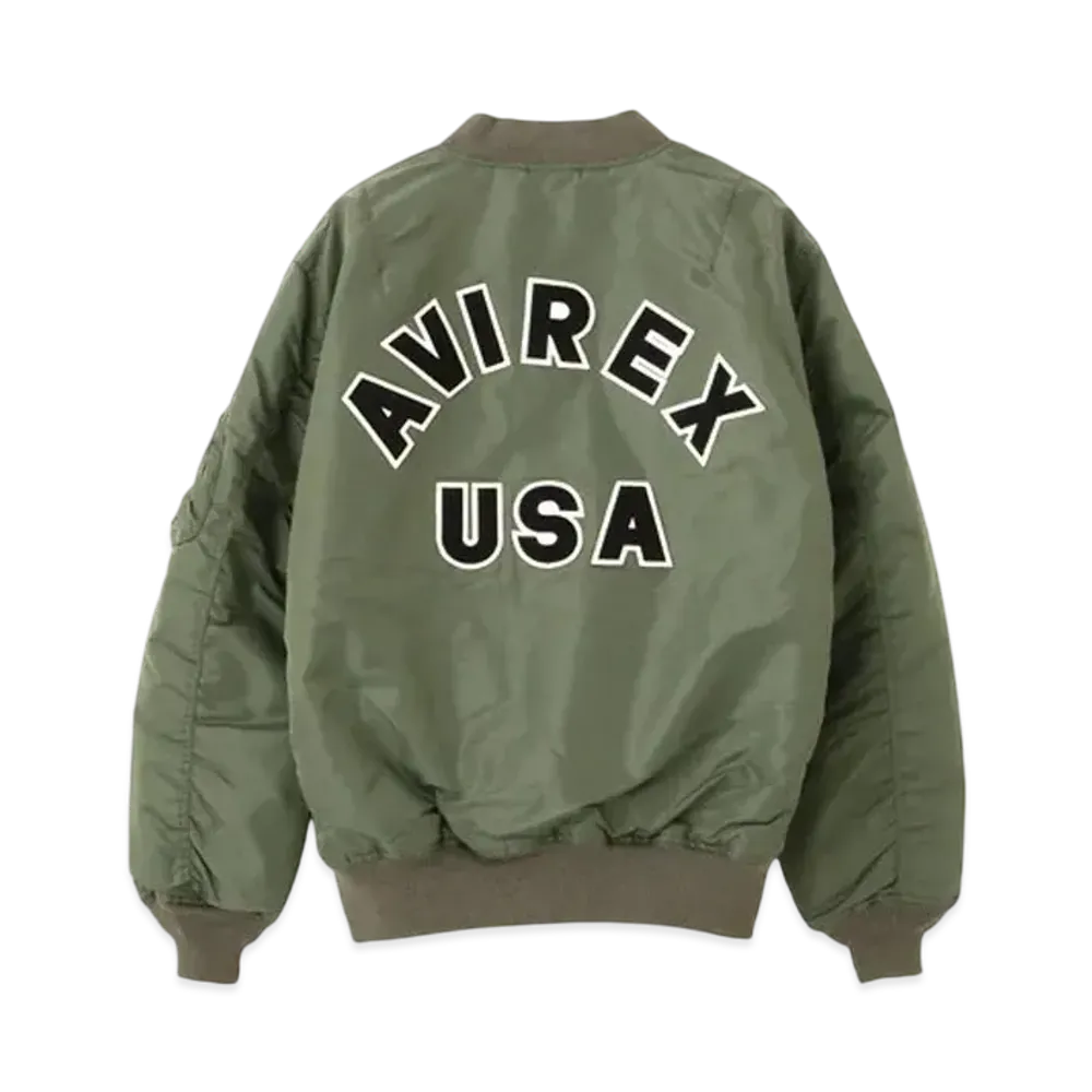 AVIREX MA-1 Commercial Logo "Sage"
