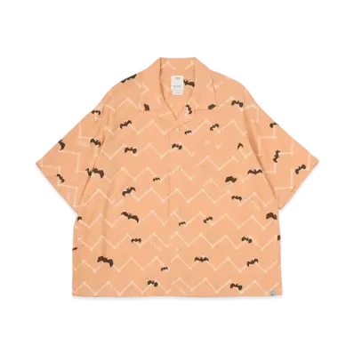 visvim Copa Shirt S/S Bats "Pink"