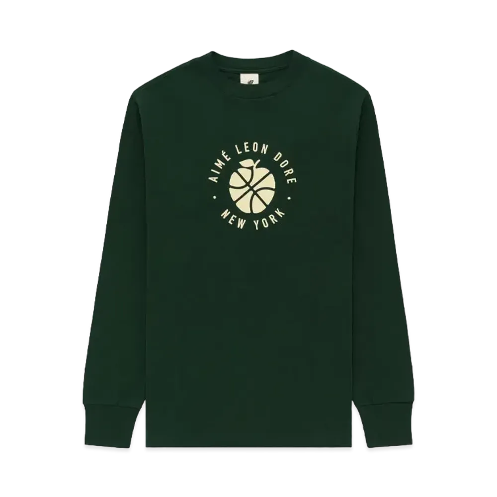 Aime Leon Dore x New Balance SONNY NY Long-Sleeve Tee "Rain Forest"