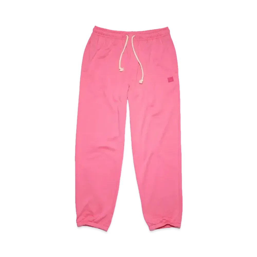 Acne Studios Cotton Sweat Pants "Bright Pink"