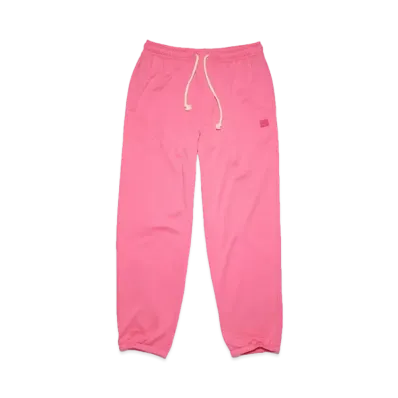 Acne Studios Cotton Sweat Pants "Bright Pink"