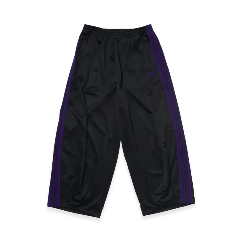 NEEDLES H.D. Track Pants Poly Smooth "PurpleBlack"