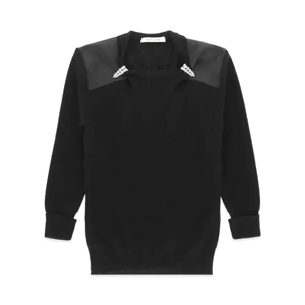 1017 ALYX 9SM Nylon Panel Knit Dress "Black"