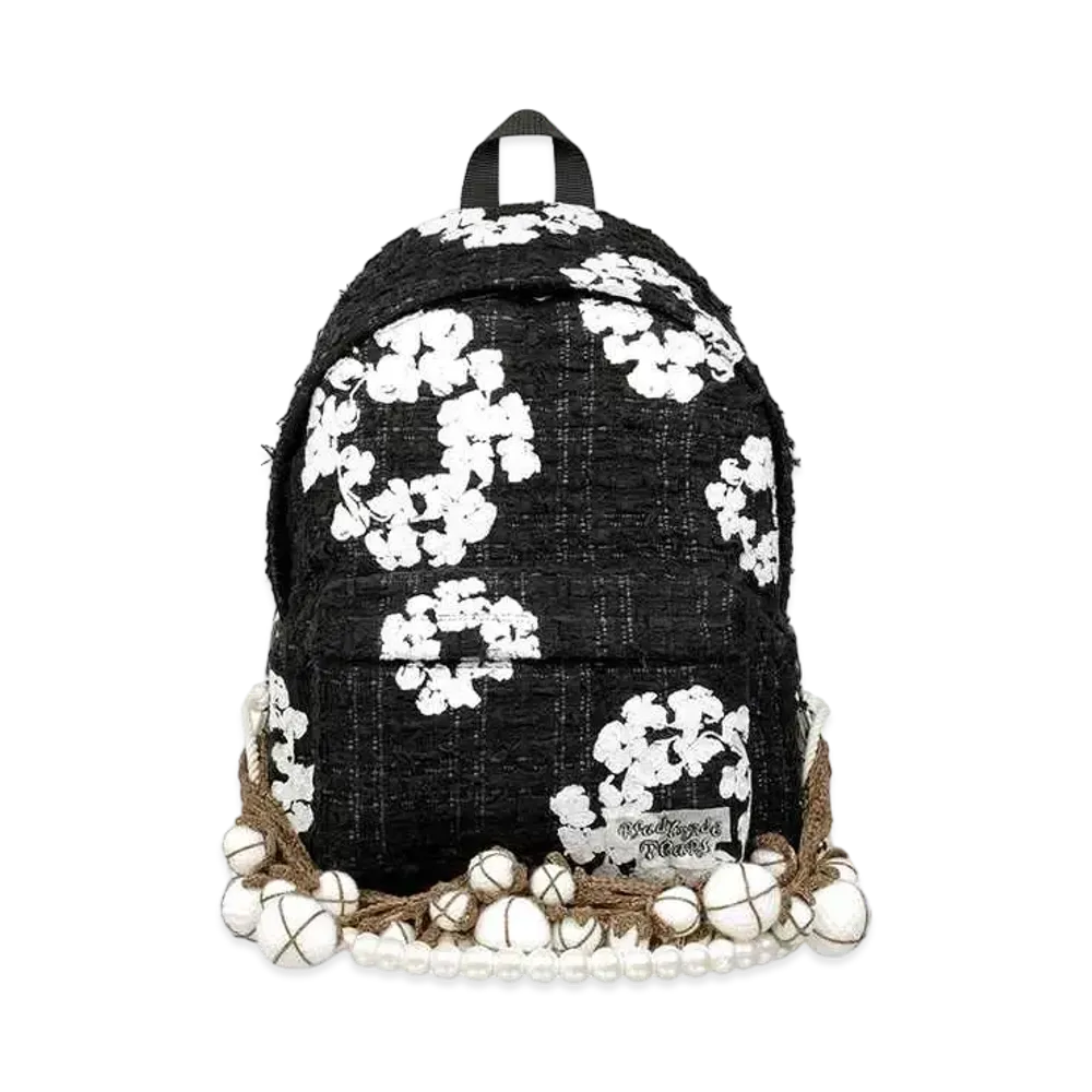 READYMADE x Denim Tears Tweed Backpack W.Chain "Black"