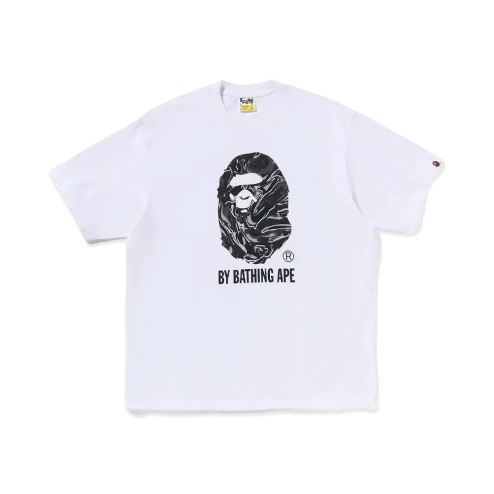 A BATHING APE BY BATHING APE Relaxed Fit Tee "White"