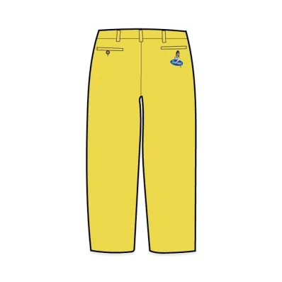 Supreme Chino Pant "Lime Yellow" (25SS)