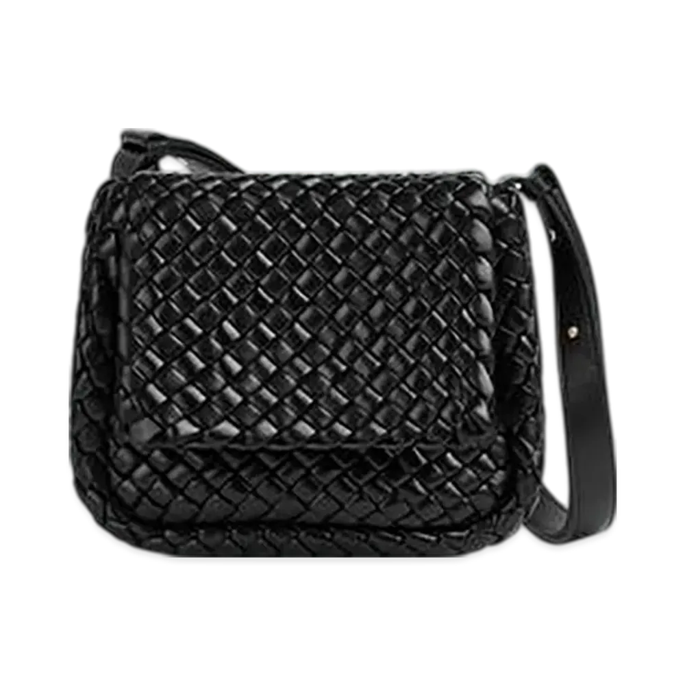 Bottega Veneta Small Cobble Shoulder Bag "Black"