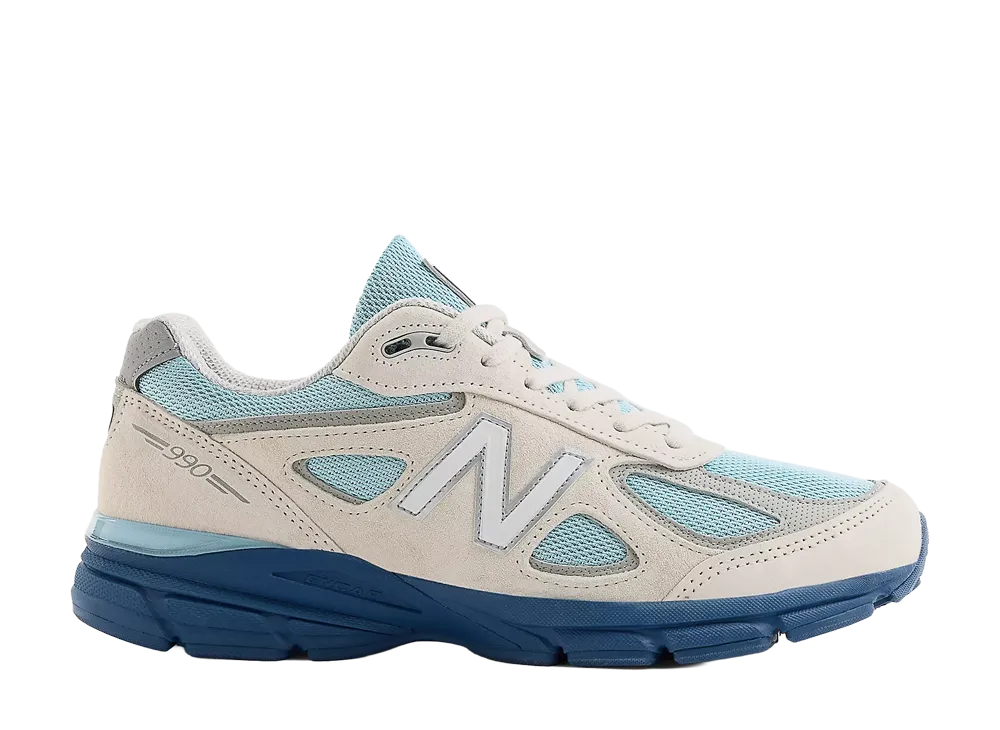 New Balance Made in USA 990V4 "Moonbeam/Cloud Blue"