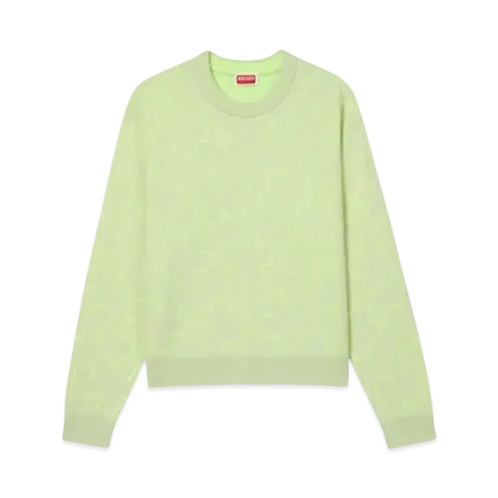 KENZO 'HANA DOTS' Embroidery Jumper "Lemon"
