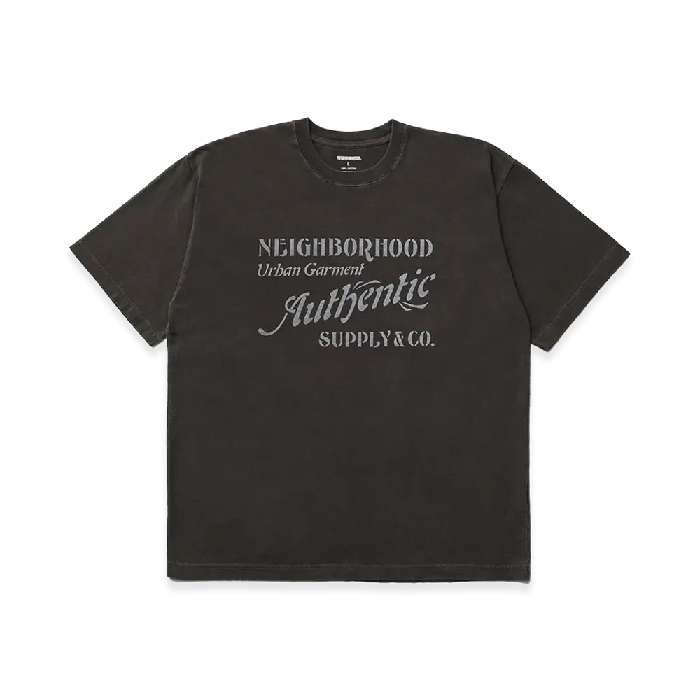 NEIGHBORHOOD NH . Tee SS-11 "Brown"