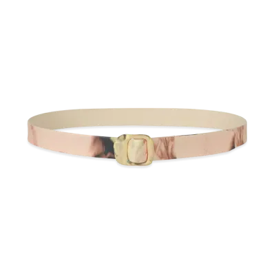 HOMME PLISSE ISSEY MIYAKE Agate Belt "Orange Beige"