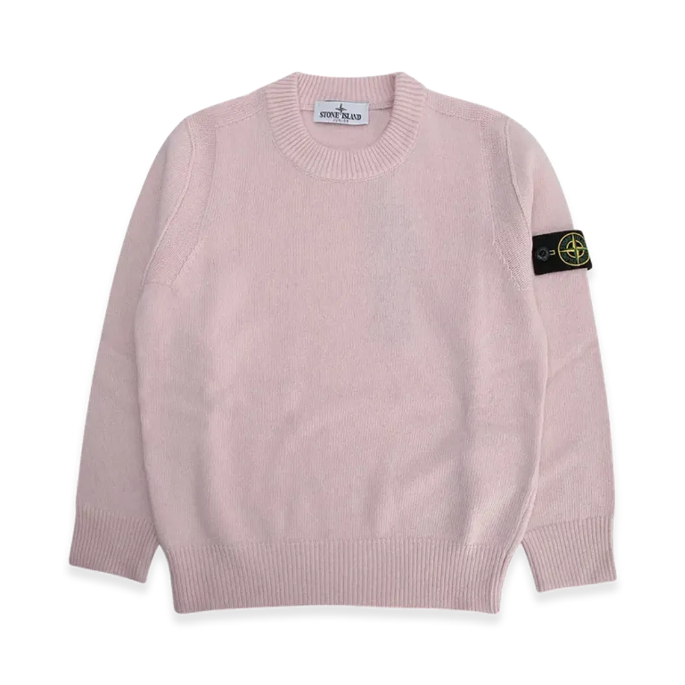 Stone Island Kids Crew Neck "Pink"