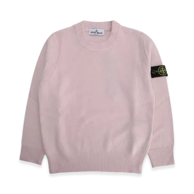 Stone Island Kids Crew Neck "Pink"