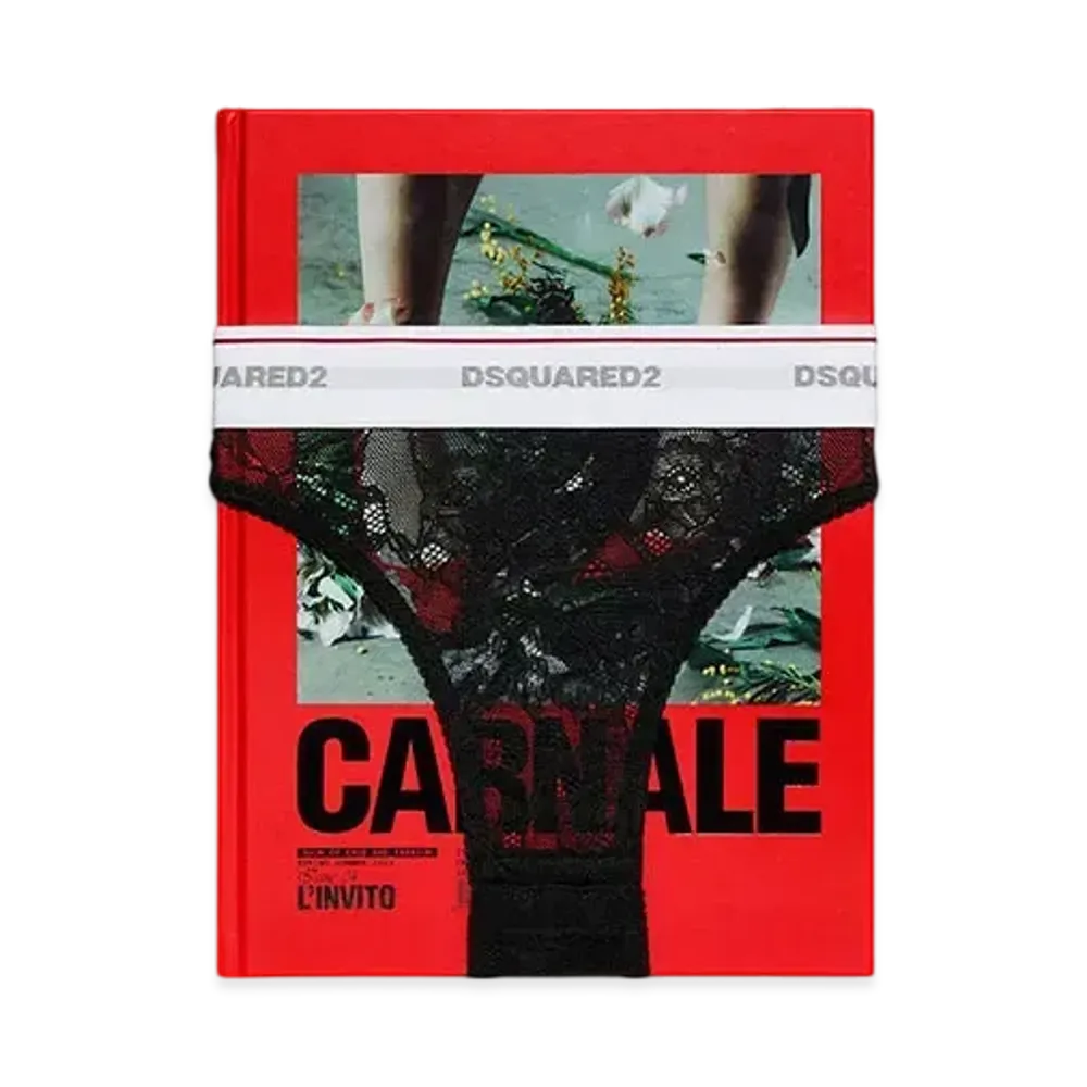 Dsquared2 x Carnale Magazine + Brief "Black"