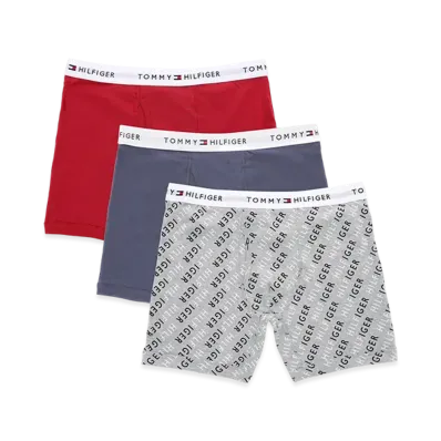 TOMMY HILFIGER Boxer Shorts Set Of 3 "Carbon"