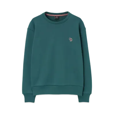 Paul Smith Women's Zebra Patch Sweatshirts "BlueGreen"