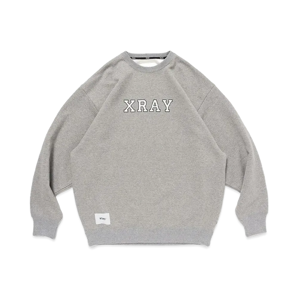 WTAPS Academy / Sweater / Cotton / XRAY "Ash Gray"