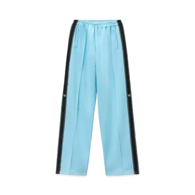 Alexander Wang Logo Pique Track Pants "Arctic"