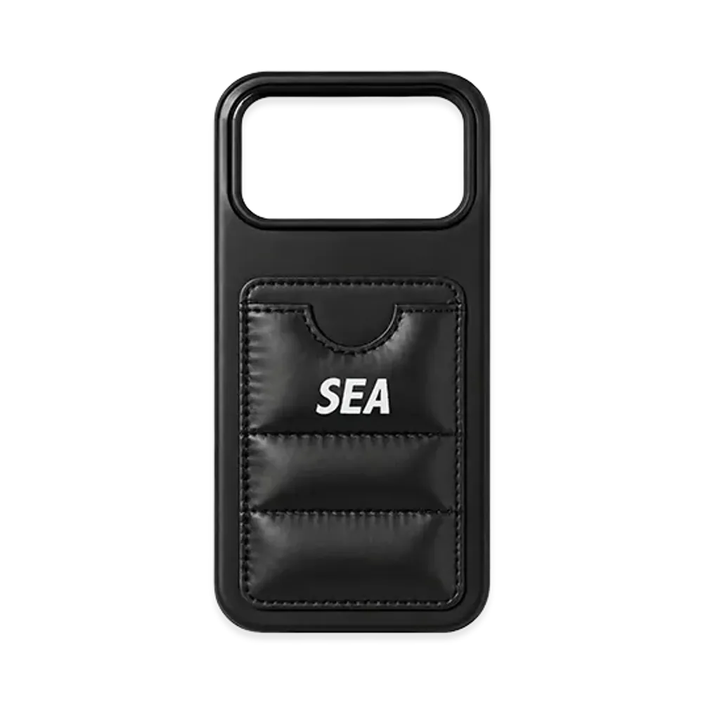 WIND AND SEA Sea Puffer iPhone17ProMax Case "Black"