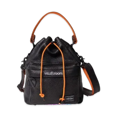 VAULTROOM x PORTER Leather Gaming Bag "Black"