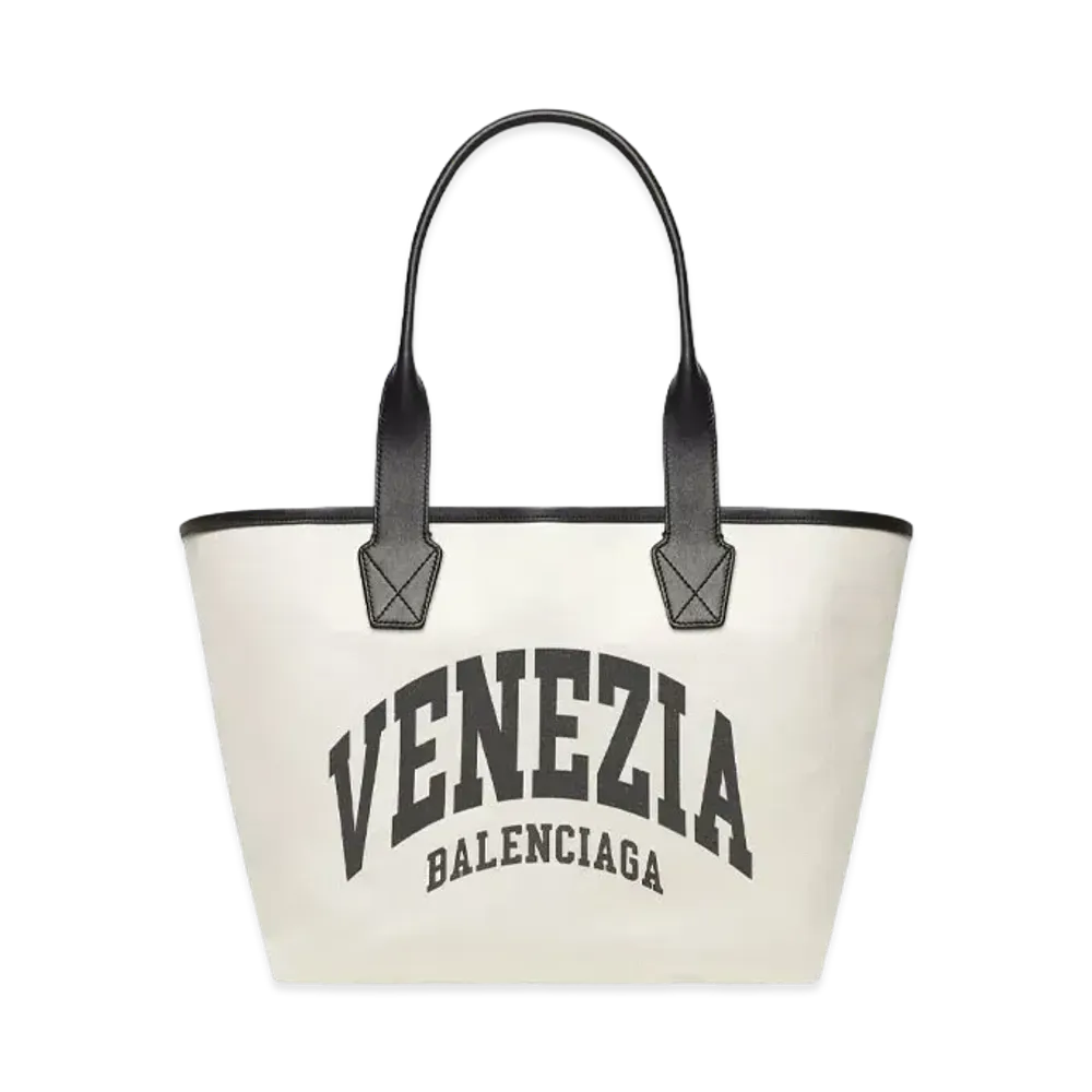 BALENCIAGA Cities Venezia Jumbo Large Tote Bag "Beige"