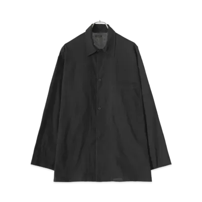 COMOLI Kubo Ox Shirt Jacket "Black"