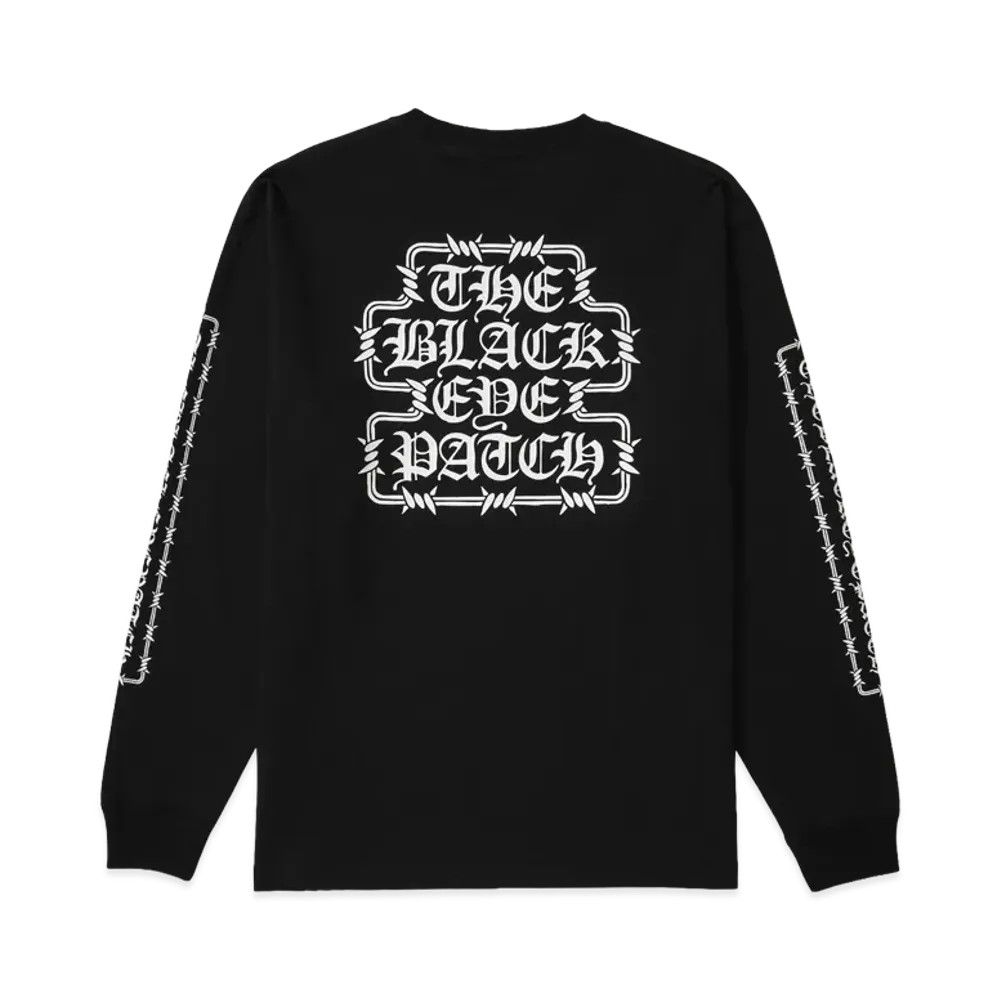 BlackEyePatch Barbed Wire OG L/S Tee "Black"