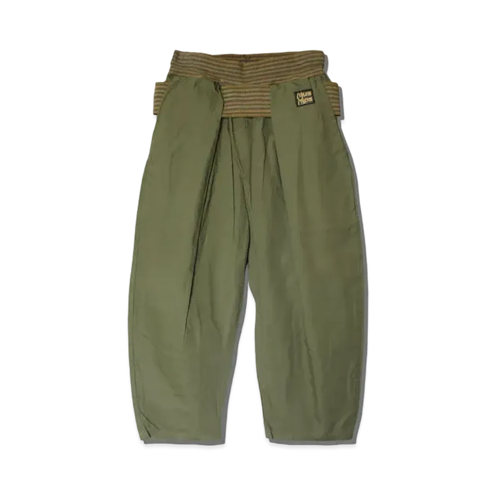KAPITAL OX SHIMOKITA 7-MINUTE LENGTH PANTS "Khaki"