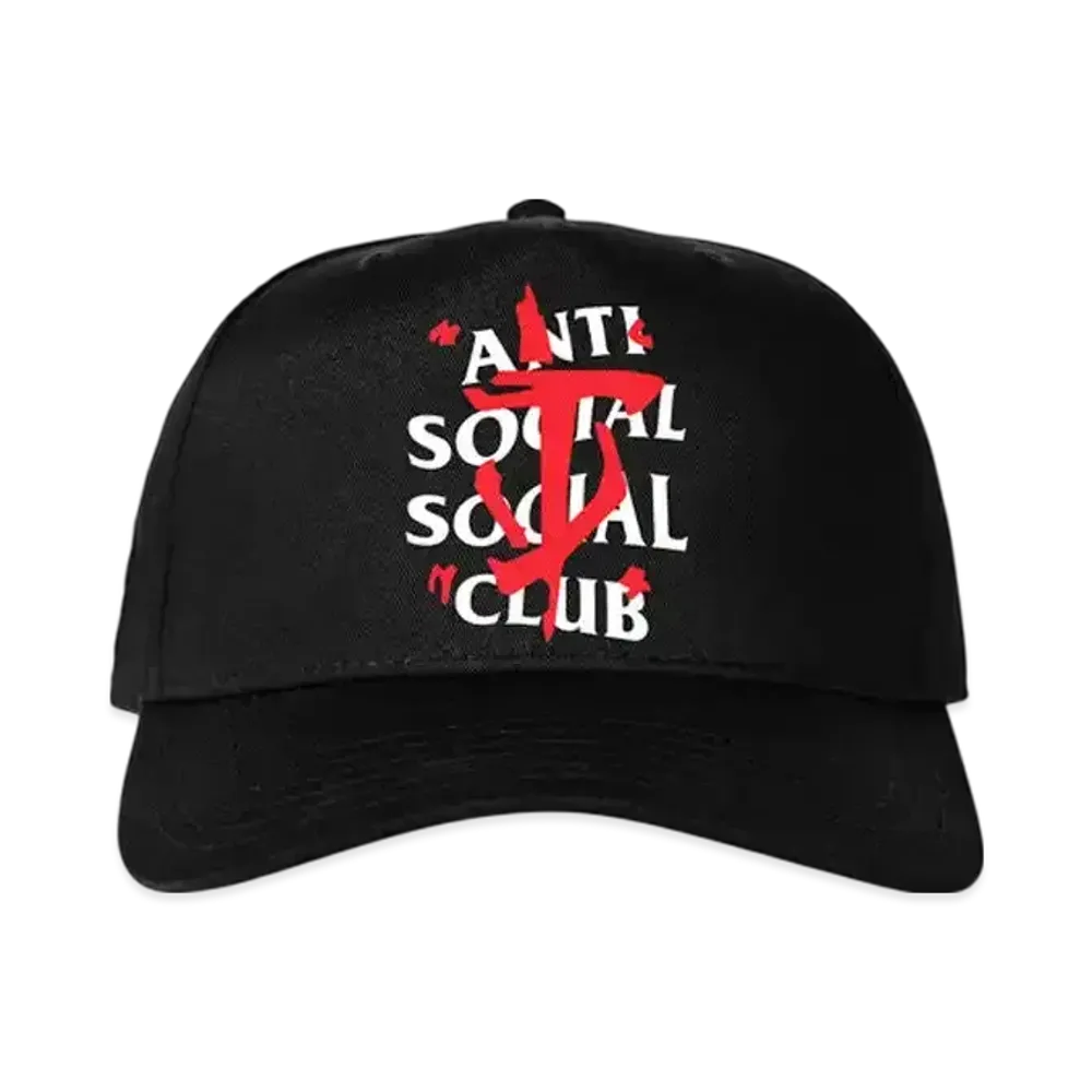 ANTI SOCIAL SOCIAL CLUB x DOOM: The Dark Ages Slayer's Mark Dad Cap "Black"