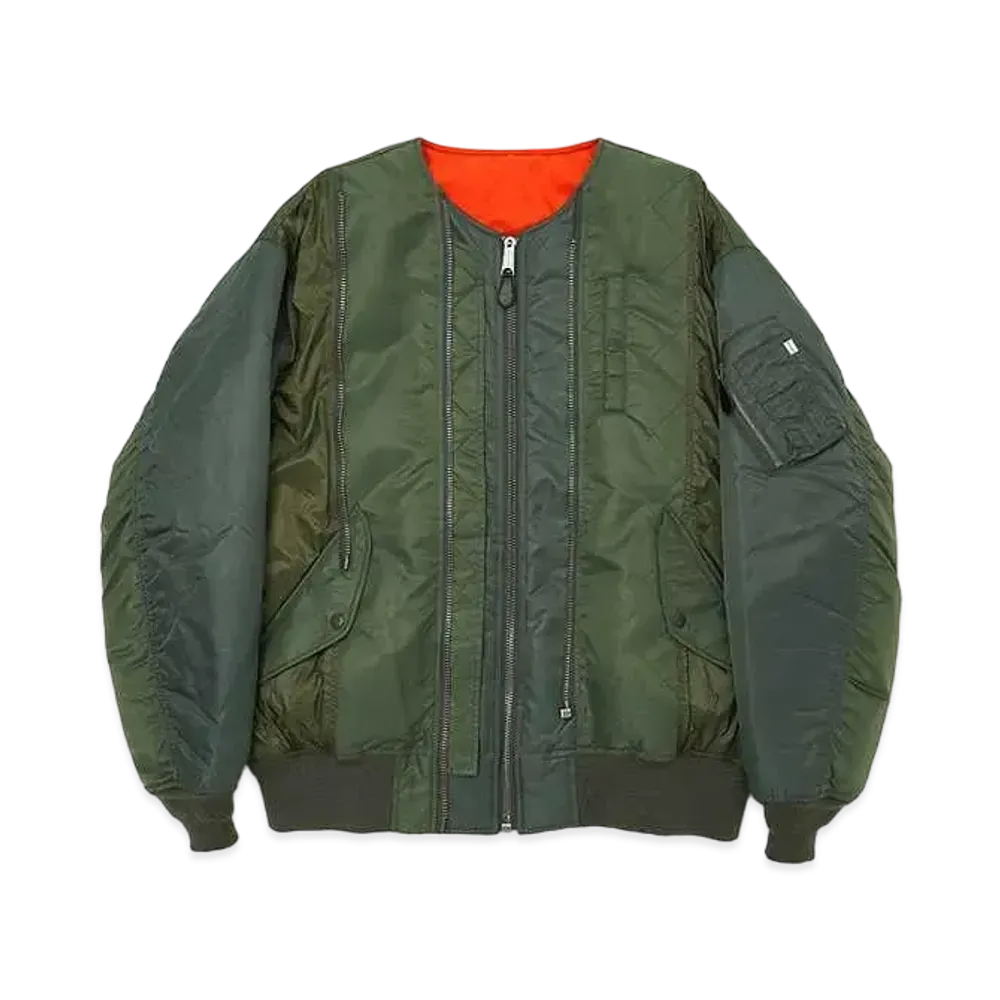 DOGS x AVIREX x FACETASM BUG MA-1 JACKET "KHAKI"