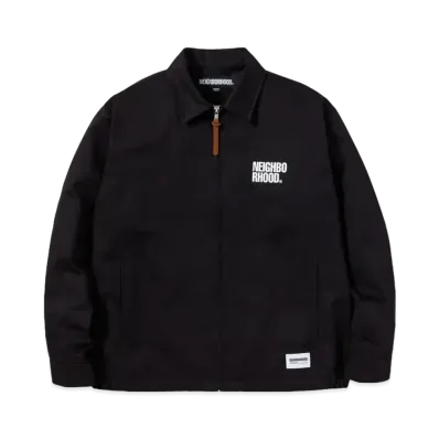 NEIGHBORHOOD Zip Work Jacket "Black"