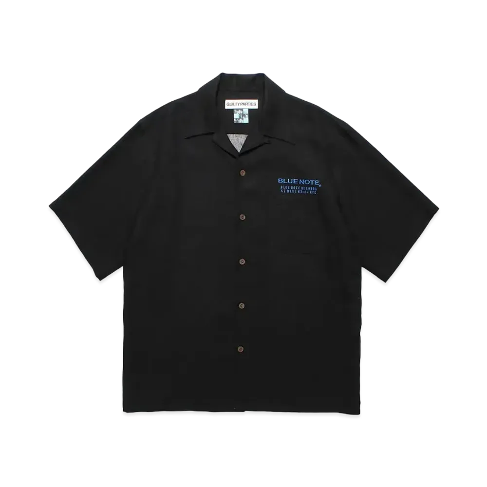 WACKO MARIA Blue Note / Hawaiian Shirt "Black"