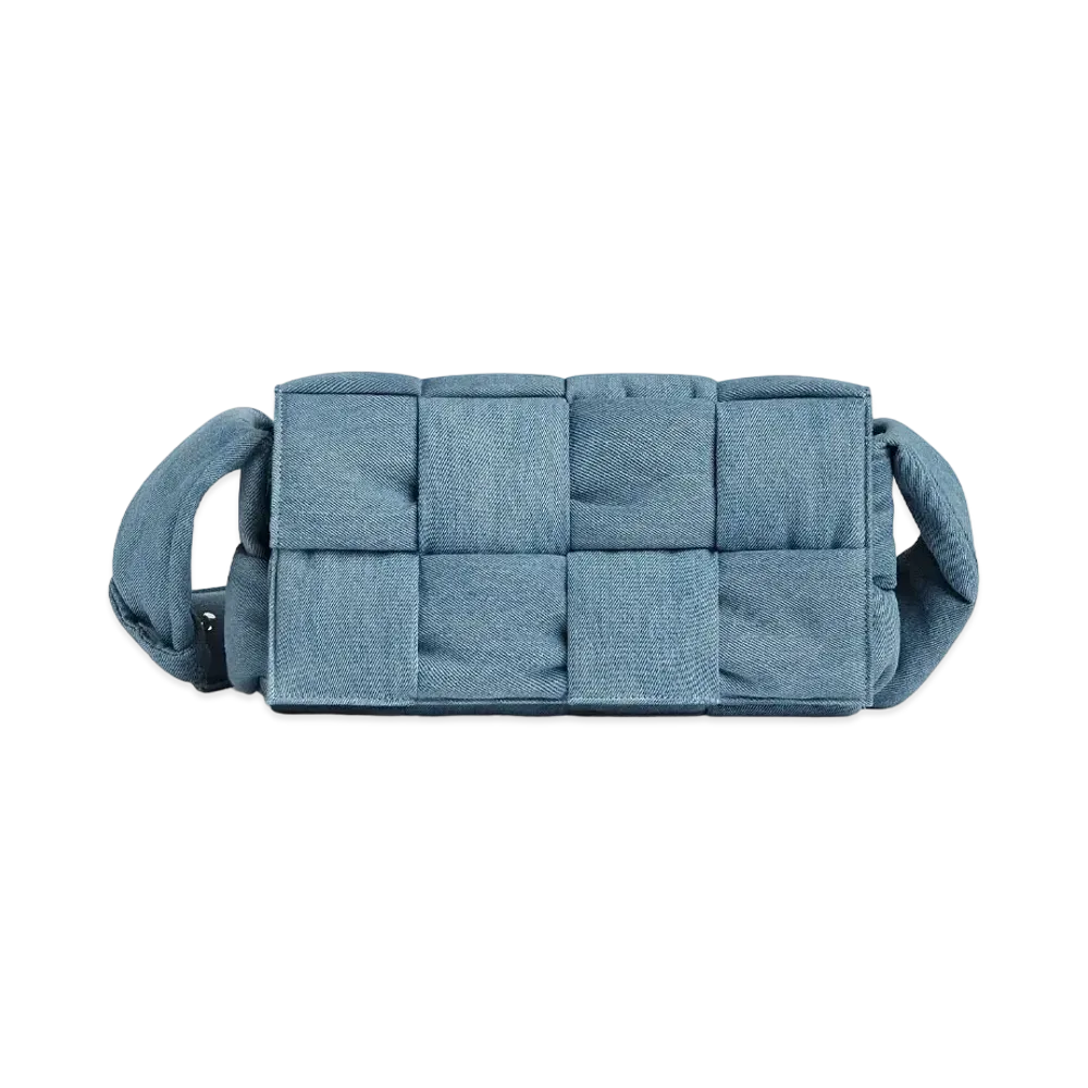 Bottega Veneta Padded Tech Cassette "Indigo Washed"