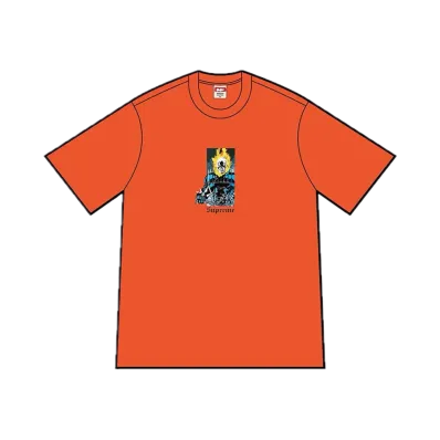 Supreme Ghost Rider Tee "Orange"