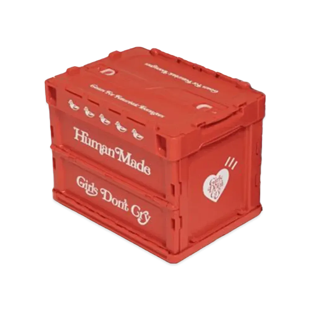 HUMAN MADE Girls Don ’t Cry Container case "Red" / VERDY
